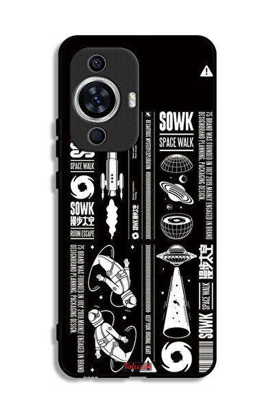 Tolwak غطاء حماية لهاتف هواوي نوفا 12 إس - ملصق سوك سبيس ووك