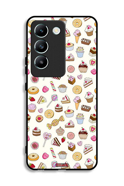 Tolwak Vivo V30 Lite 4G Protective Case Cover Pattern Of Favorite Items