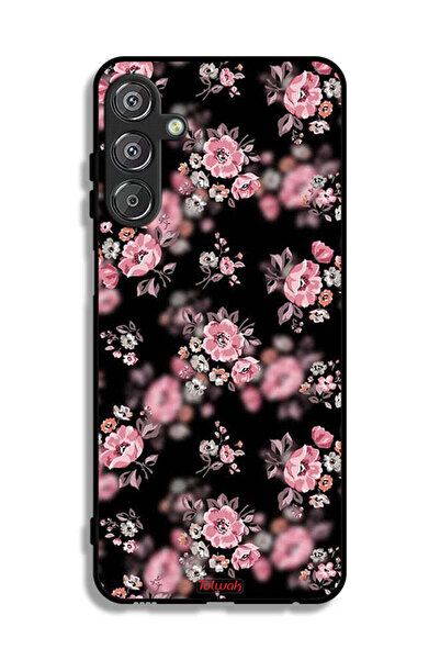 Tolwak غطاء حماية لهاتف سامسونج جالاكسي M15 5G بنقشة زهور بورتريه