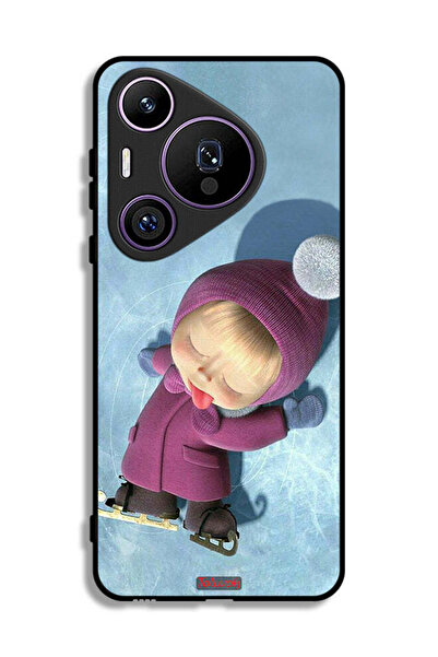 Tolwak غطاء حماية لهاتف هواوي بيورا 70 برو بتصميم دمية لطيفة