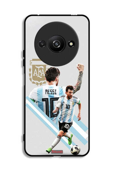 Tolwak Xiaomi Redmi A3 4G Protective Case Cover Leo Messi Art