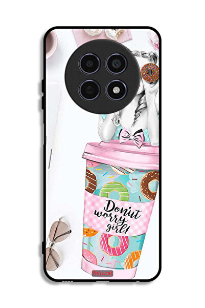 Tolwak Realme 12x 5G Protective Case Cover Donut Worry Girl