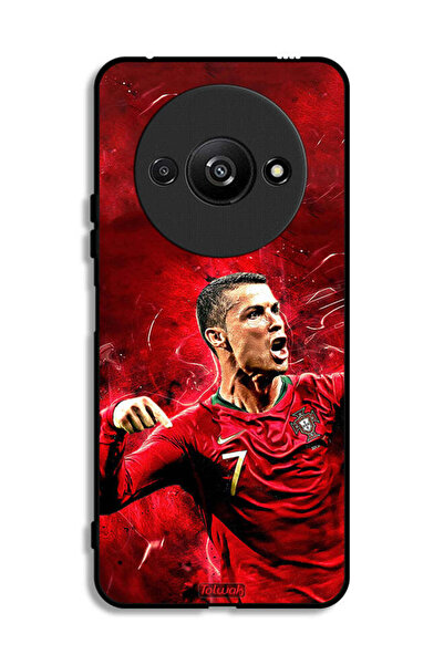 Tolwak غطاء حماية لهاتف Xiaomi Redmi A3 4G كريستيانو رونالدو
