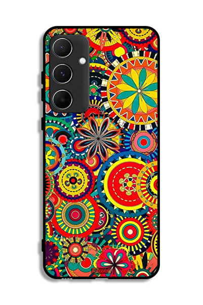 Tolwak غطاء حماية لهاتف سامسونج جالاكسي A55 5G بنمط ماندالا ملون