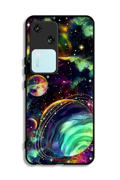Tolwak غطاء حماية لجهاز Vivo V30 5G بتصميم Planets