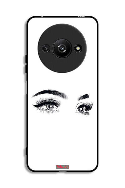 Tolwak Xiaomi Redmi A3 4G Protective Case Cover Eyes Art