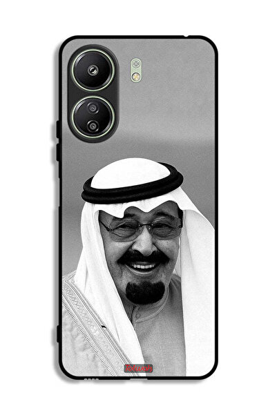 Tolwak غطاء حماية لهاتف شاومي ريدمي 13 سي صورة الملك عبد الله مبتسمًا