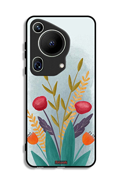 Tolwak غطاء حماية لهاتف هواوي بيورا 70 ألترا - رسم نباتي