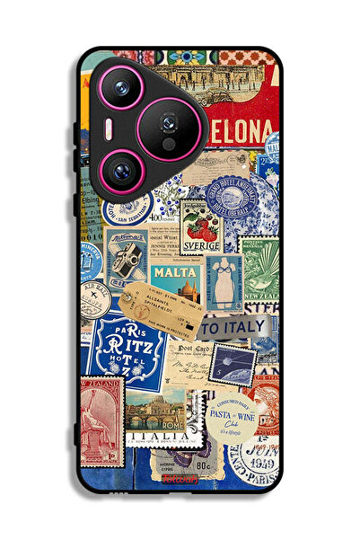 Tolwak ملصقات غطاء حماية لهاتف هواوي بيورا 70 لمدن مختلفة