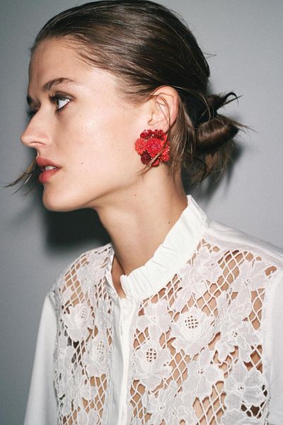 yucelique Zra Beach Collection Design Viral Dangle Fish Earrings