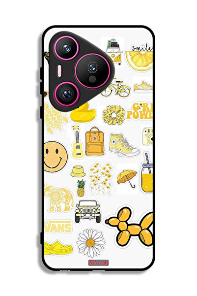 Tolwak غطاء حماية لهاتف هواوي بيورا 70 - علامات أنثوية