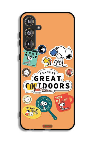 Tolwak غطاء حماية لهاتف سامسونج جالاكسي F55 5G بملصقات الفول السوداني