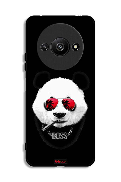 Tolwak Xiaomi Redmi A3 4G Protective Case Cover Boss Panda