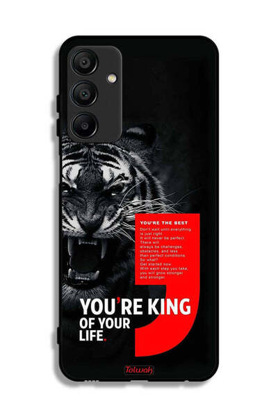Tolwak غطاء حماية لهاتف سامسونج جالكسي A15 أنت ملك حياتك