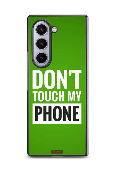 Tolwak غطاء حماية لهاتف سامسونج جالكسي زد فولد 6 - لا تلمس هاتفي