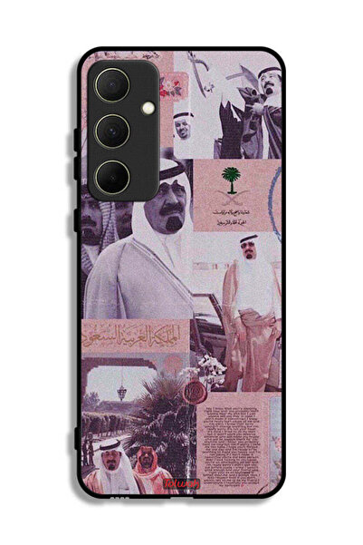 Tolwak غطاء حماية لهاتف سامسونج جالاكسي A35 5G، ملصق الملك عبد الله العتيق