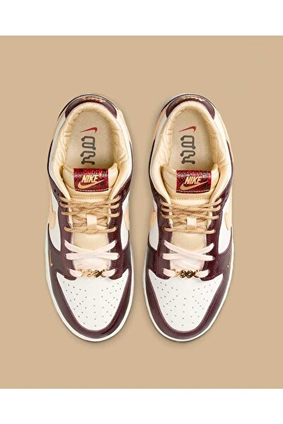 Nike Dunk Low LX Hakiki Deri Kadın Premium Sneaker (BLUE SPORT )