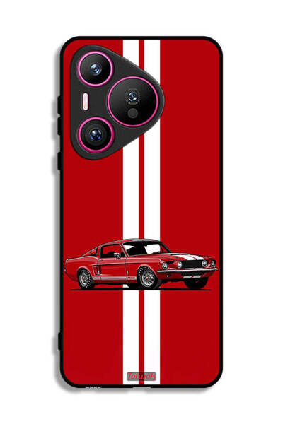 Tolwak غطاء حماية هواوي بيورا 70 بتصميم سيارة كلاسيكية تجريدية