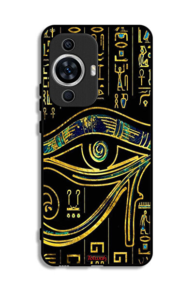 Tolwak غطاء حماية لهاتف هواوي نوفا 12 لايت بتصميم عين فنية