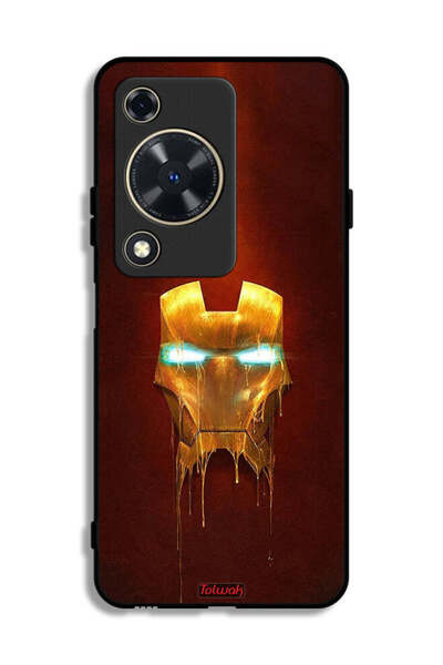Tolwak غطاء حماية لهاتف هواوي نوفا Y72 بطبعة الرجل الحديدي من مارفل كوميكس