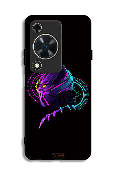 Tolwak غطاء حماية لهاتف هواوي إنجوي 70، رسم فني رقمي بسيط عالي الدقة