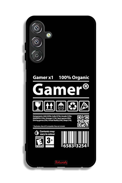 Tolwak غطاء حماية لهاتف Samsung Galaxy F15 5G، ملصق لألعاب الفيديو