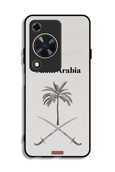 Tolwak غطاء حماية لهاتف هواوي إنجوي 70 - لوحة فنية لعلامة المملكة العربية الس...