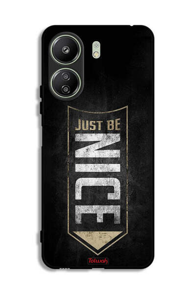 Tolwak غطاء حماية لهاتف Xiaomi Redmi 13C - كن لطيفًا