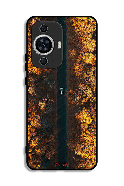 Tolwak غطاء حماية لهاتف هواوي نوفا 12 إس - طريق في أشجار الخريف