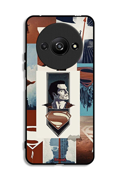 Tolwak Xiaomi Redmi A3 4G Protective Case Cover Superman Art