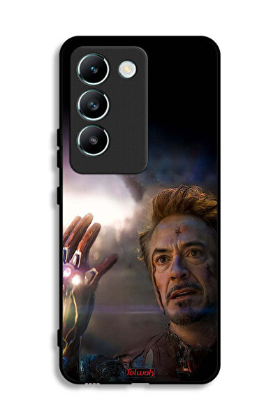 Tolwak غطاء حماية لهاتف Vivo V30 Lite 4G - أنا الرجل الحديدي