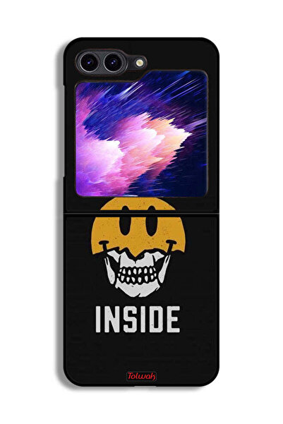Tolwak غطاء حماية لهاتف Samsung Galaxy Z Flip6 - ميت من الداخل