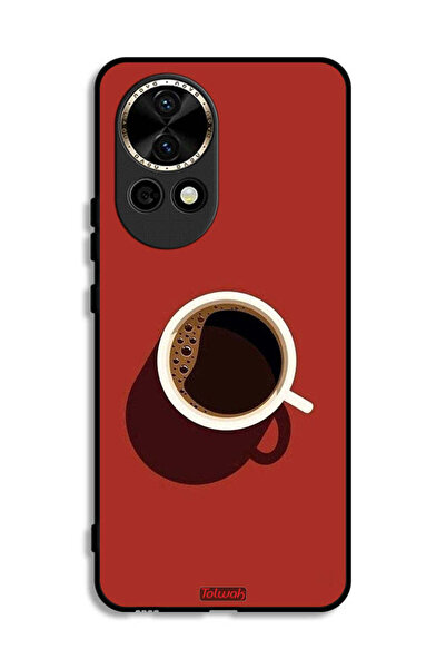 Tolwak غطاء حماية لهاتف هواوي نوفا 12 5G بفنجان قهوة