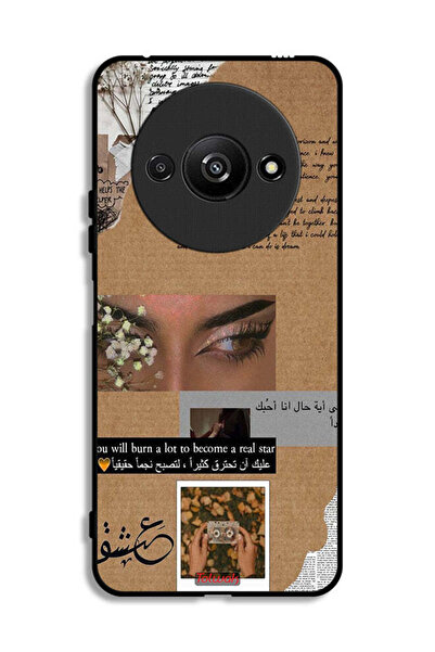 Tolwak Xiaomi Redmi A3 4G Protective Case Cover Arabic Quote You Will Burn A ...