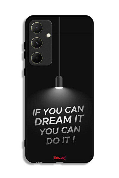 Tolwak غطاء حماية لهاتف Samsung Galaxy A35 5G إذا كنت تستطيع أن تحلم به، يمكن...