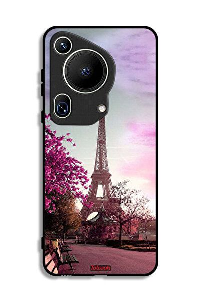 Tolwak غطاء حماية لهاتف هواوي بيورا 70 ألترا بتصميم برج إيفل