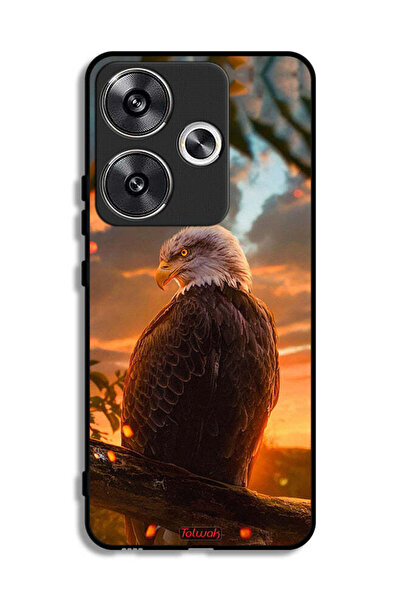Tolwak غطاء حماية لهاتف Xiaomi Redmi Turbo 3 5G بتصميم النسر