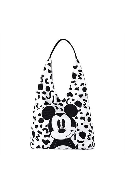 Disney Mickey Mouse Shoulder bag Material: Canvas Black and White Color