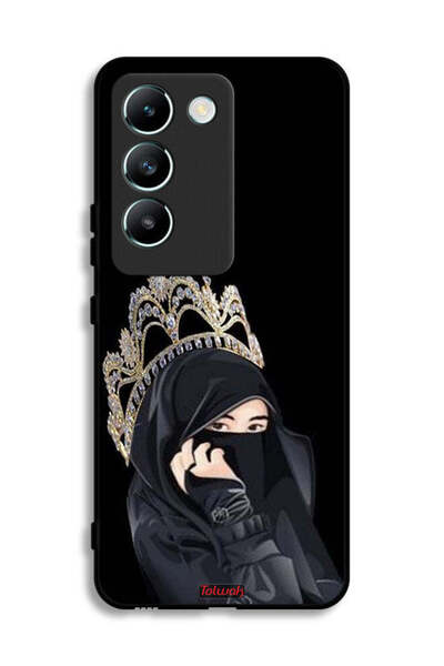 Tolwak غطاء حماية لهاتف فيفو V30 لايت 4G - ملكة فتاة