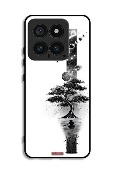 Tolwak Xiaomi 14 Protective Case Cover Earth Space Art