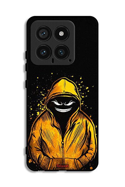 Tolwak غطاء حماية لهاتف شاومي 14 برسومات مارشميلو بوي