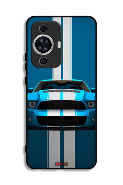 Tolwak غطاء حماية لهاتف هواوي نوفا 11 بتصميم سيارة فنية تجريدية