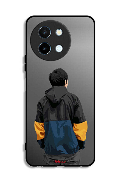 Tolwak غطاء حماية لهاتف Vivo Y38 5G بصورة فنية لولد