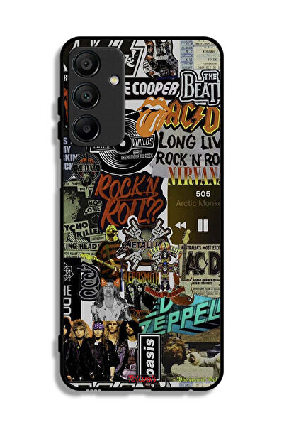 Tolwak غطاء حماية لهاتف سامسونج جالكسي A15، تحيا موسيقى الروك أند رول