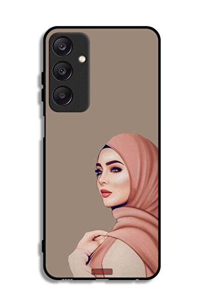Tolwak Samsung Galaxy A25 5G Protective Case Cover Beautiful Hijab Girl