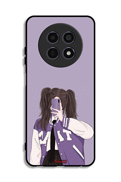 Tolwak غطاء حماية لهاتف Realme 12 5G لالتقاط صور سيلفي