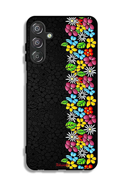 Tolwak Samsung Galaxy F15 5G Protective Case Cover Flowers Line