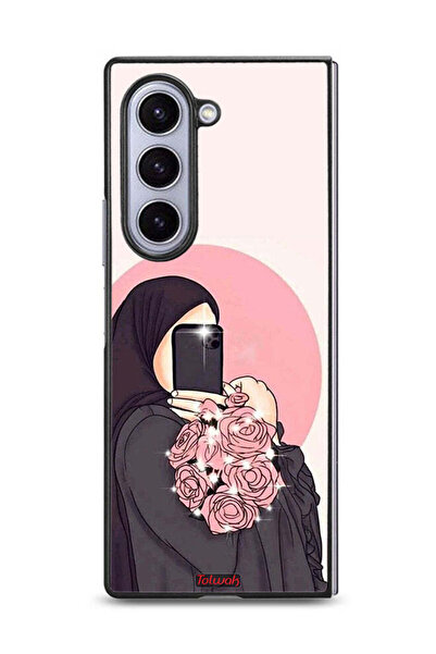 Tolwak غطاء حماية لهاتف Samsung Galaxy Z Fold6 - فن التقاط صور سيلفي مع حمل ا...