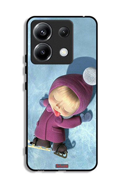 Tolwak غطاء حماية لهاتف Xiaomi Poco X6 5G بتصميم دمية لطيفة