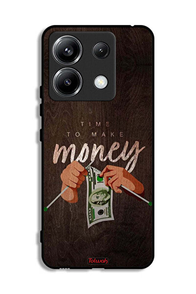 Tolwak غطاء حماية لهاتف Xiaomi Redmi Note 13 Pro 5G حان وقت جني الأموال